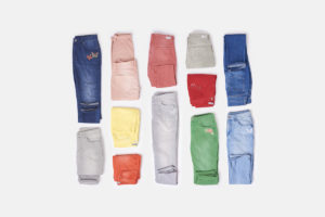 Print Jeans & Jeanshosen mit Stickereien