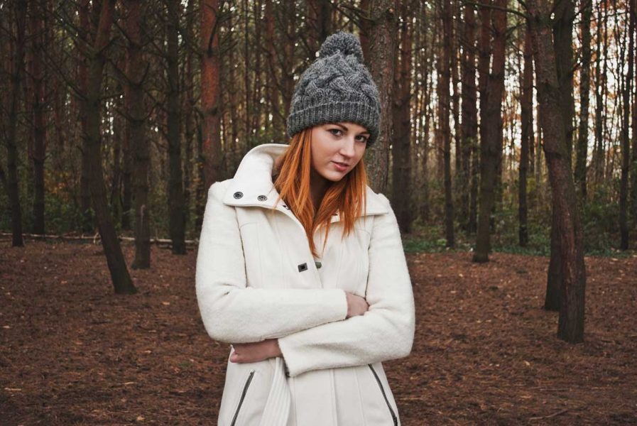 Manteltrend Mantel Weiß