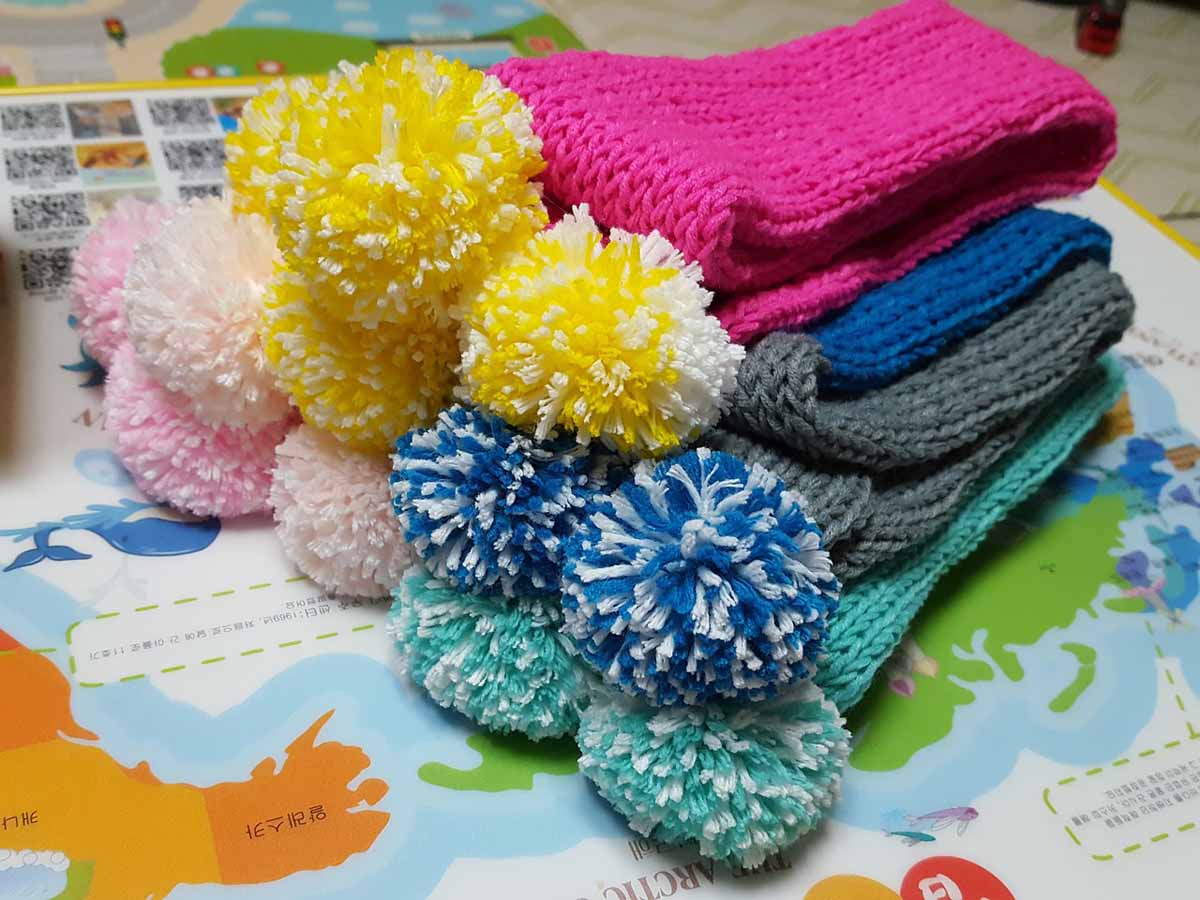 DIY Schal Stricken