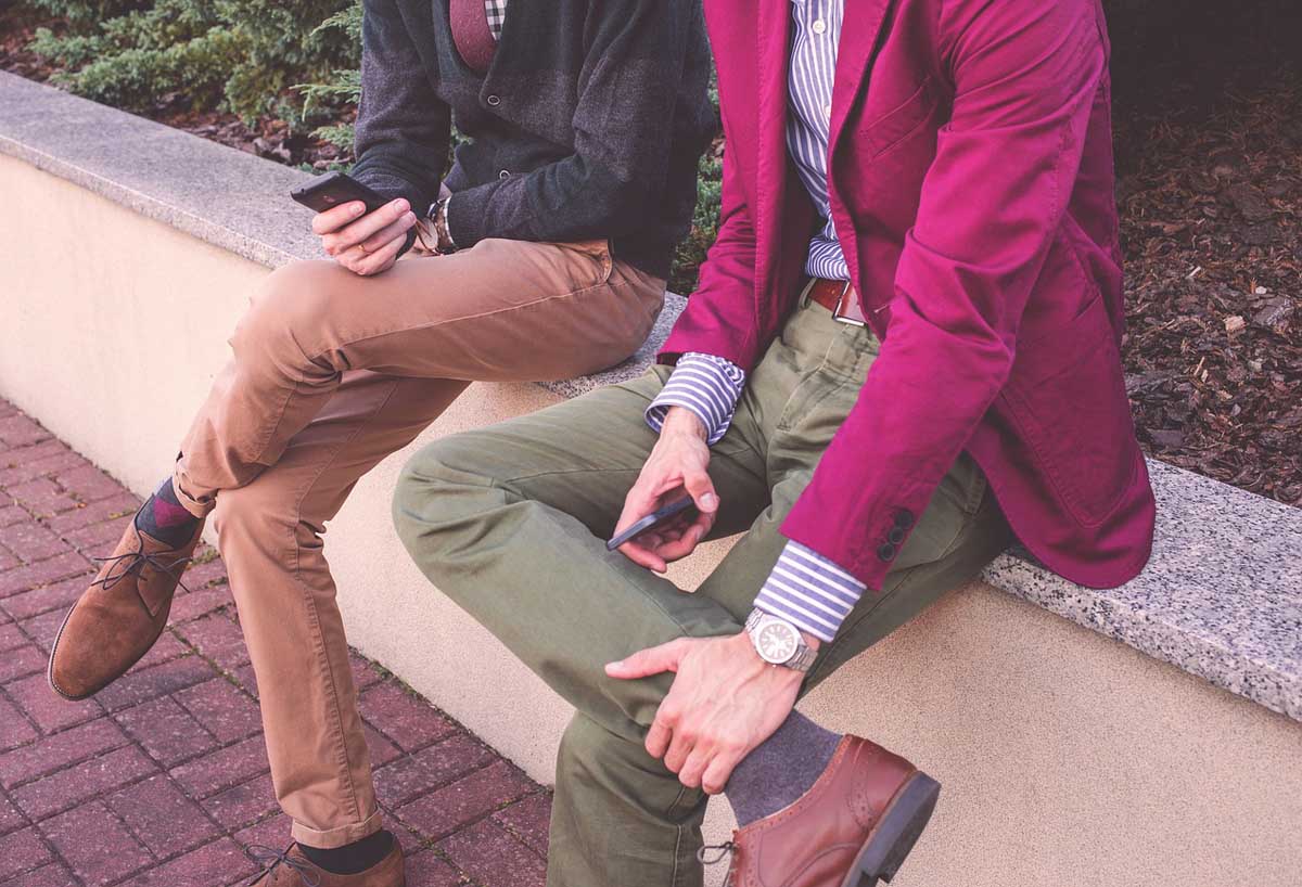Farbige Jeanshosen Modetrends