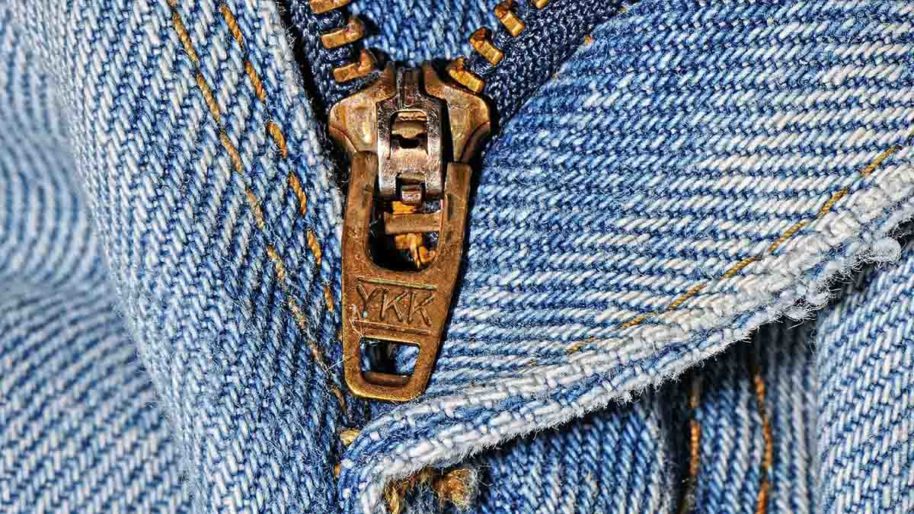 Reißverschluss Jeanshose Jeans