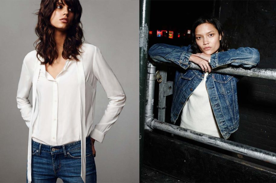 Streetstyle Frauen Jeanshosen