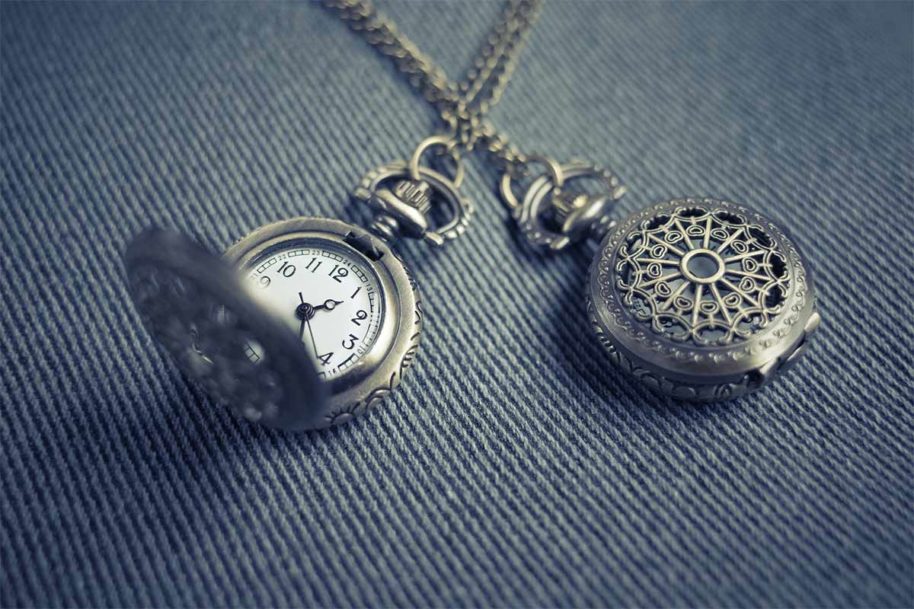 Taschenuhr für Münztasche