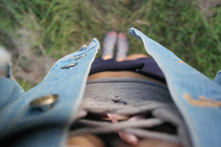 jeansweste top schuhe hose